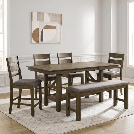 Brook Bay Opt 6 Piece Gathering Table Set