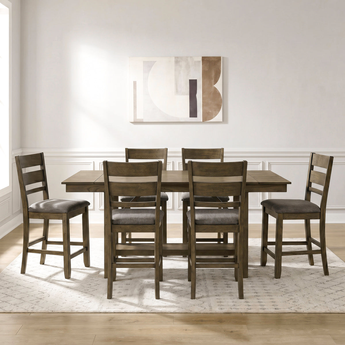 Brook Bay Opt 7 Piece Gathering Table Set