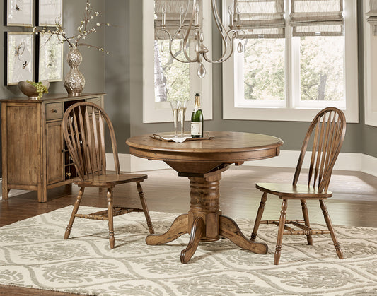 Carolina Crossing Oval Pedestal Table Base