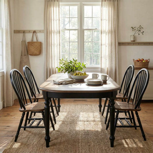 Carolina Crossing 5 Piece Leg Table Set