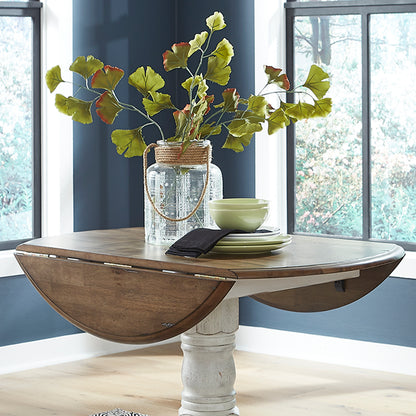 Carolina Crossing Drop Leaf Table Top- White