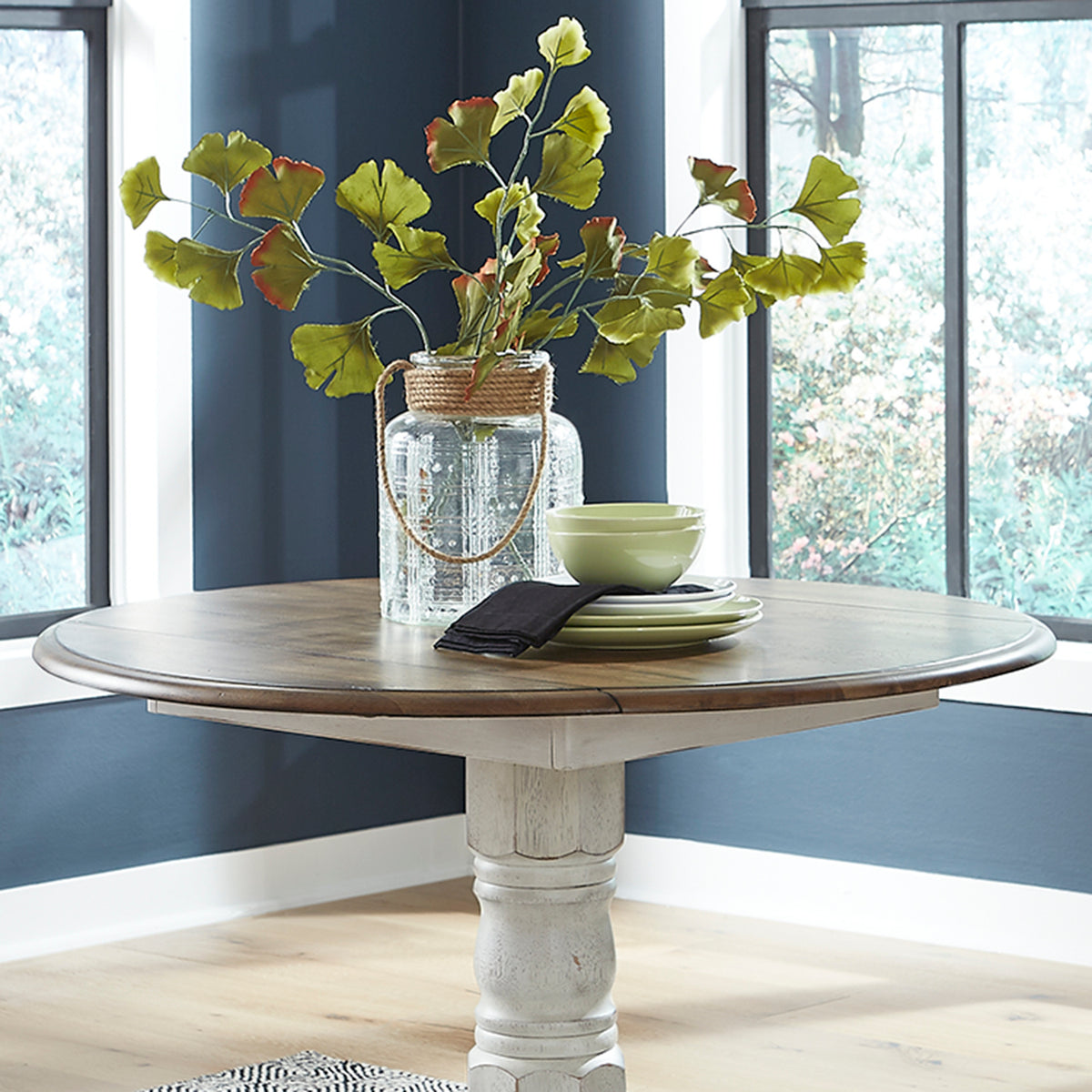 Carolina Crossing 7 Piece Leg Table Set