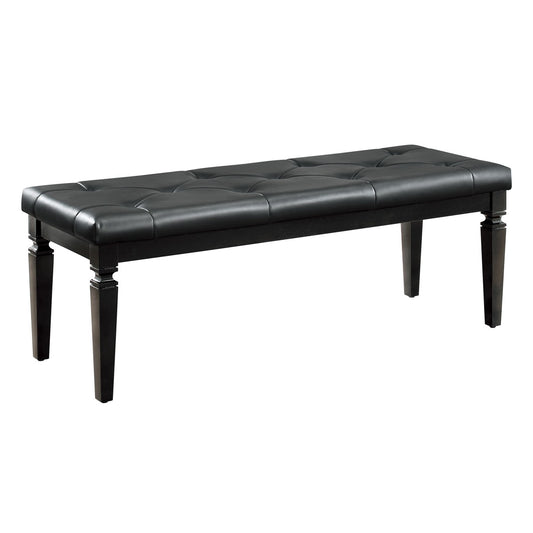 Allura Bed Bench - Black