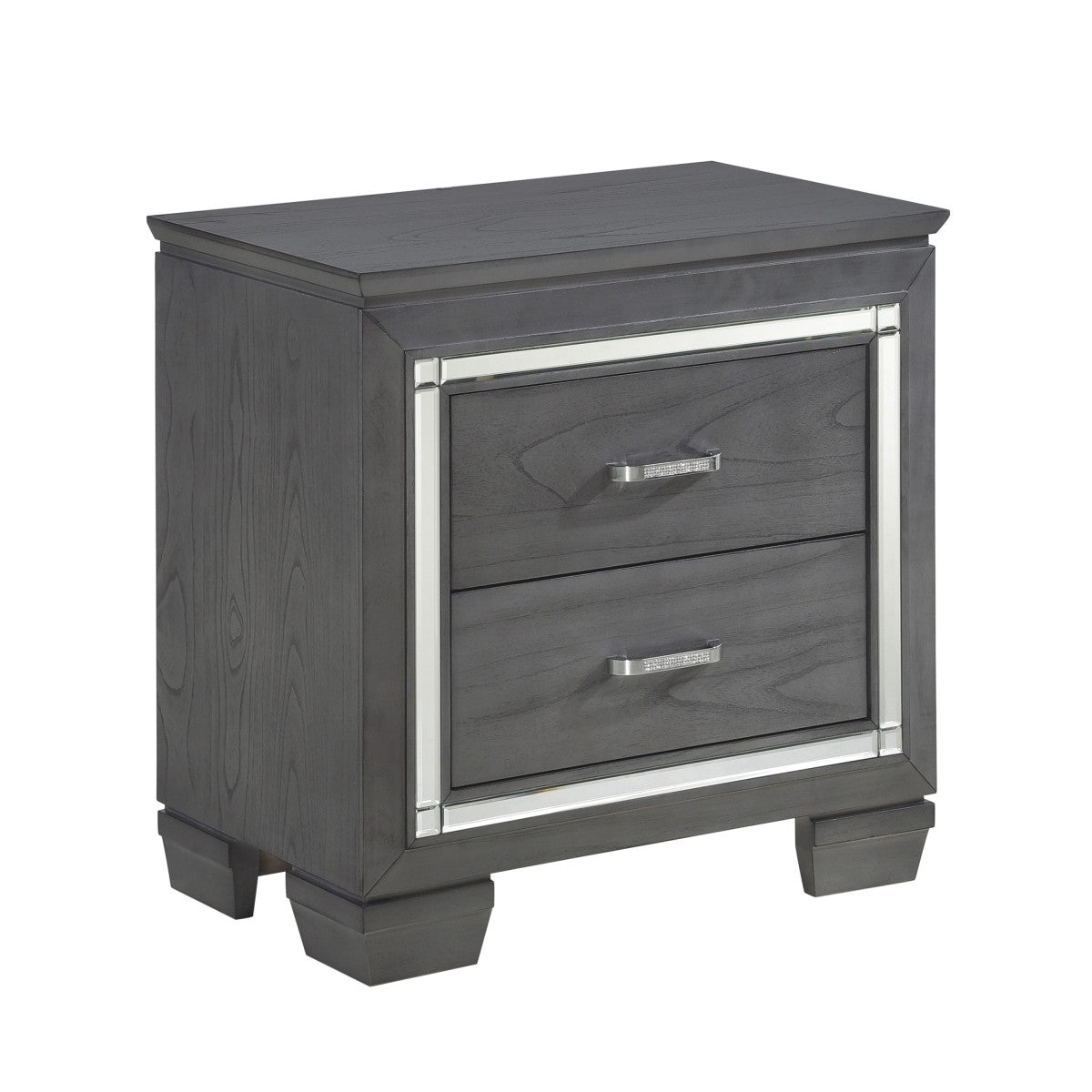 Allura Night Stand, LED Lighting (1916GY-4)