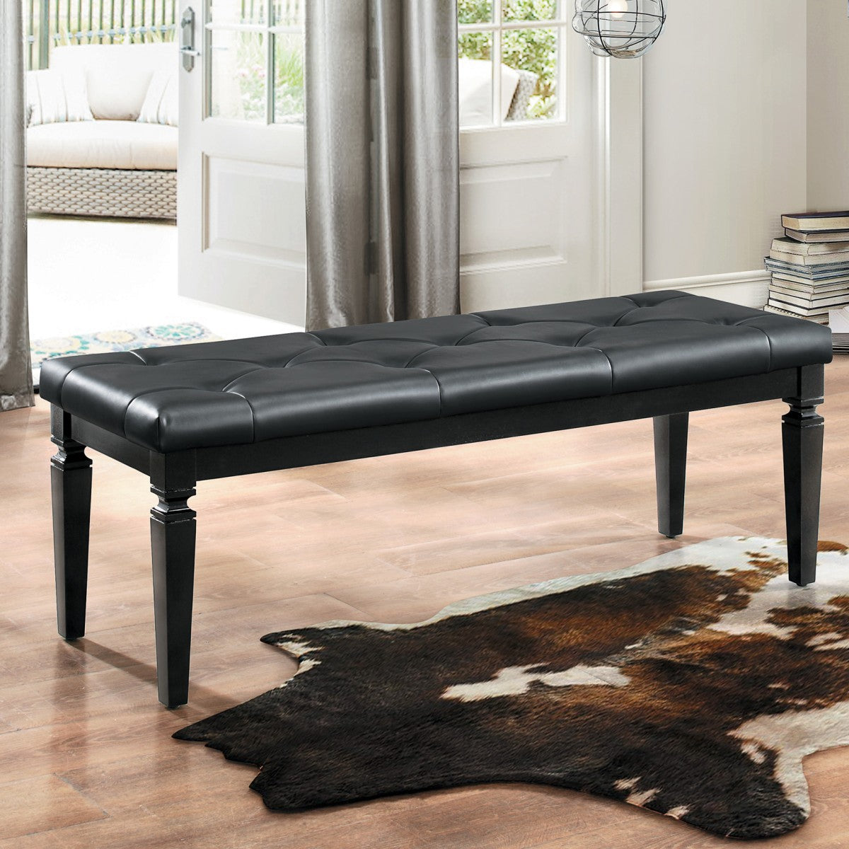 Allura Bed Bench - Black