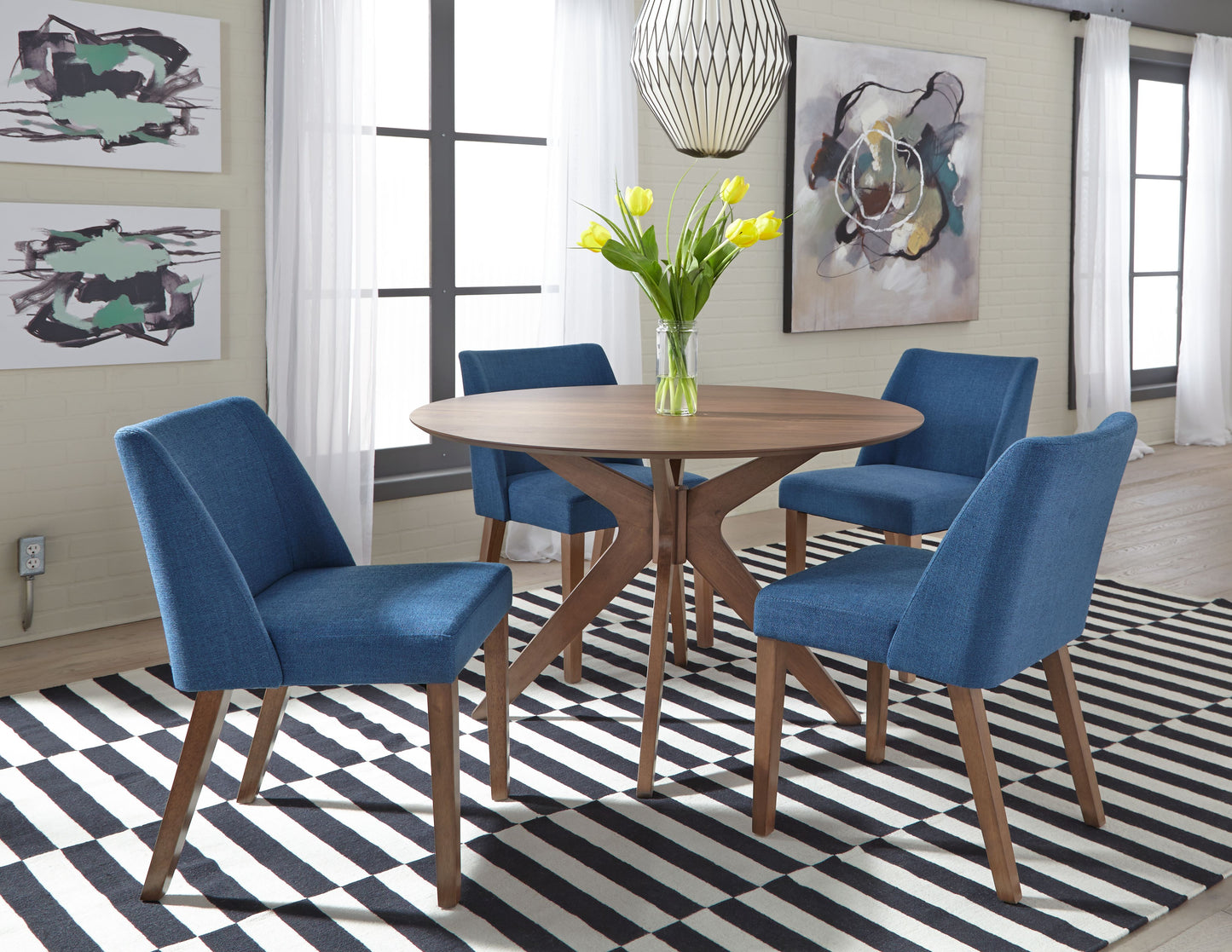 Space Savers Nido Chair - Blue  (RTA)