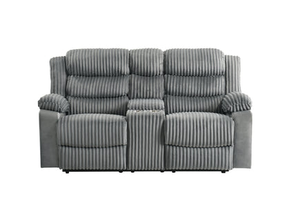 Max Console Loveseat (Gray)