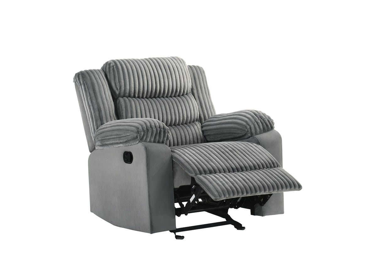 Max Glider Recliner (Gray)