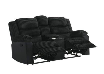 Max Console Loveseat (Black)