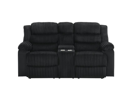 Max Console Loveseat (Black)