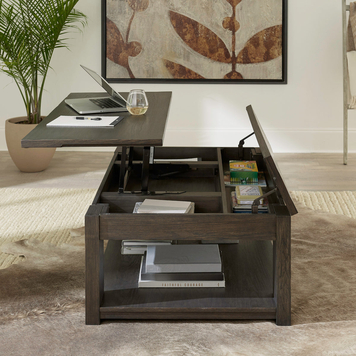 Lennox Hill Lift Top Cocktail Table