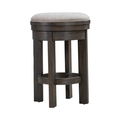Lennox Hill Uph Swivel Console Stool