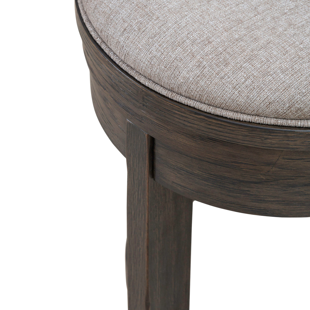Lennox Hill Uph Swivel Console Stool