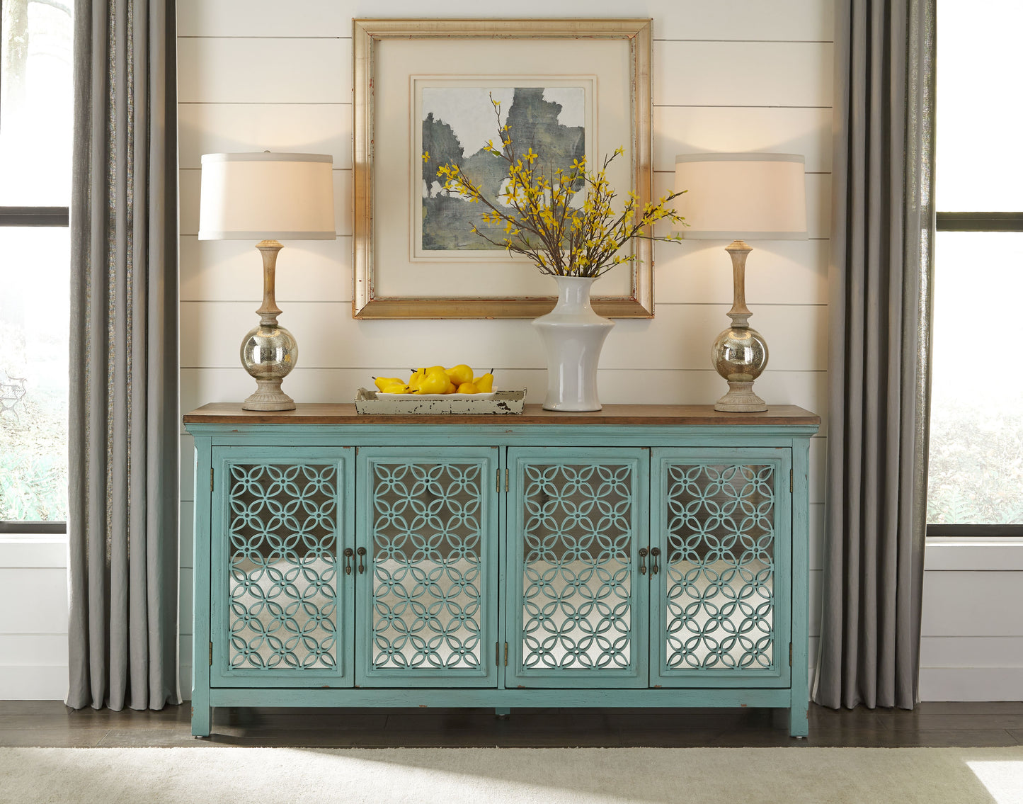 Kensington 4 Door Accent Cabinet
