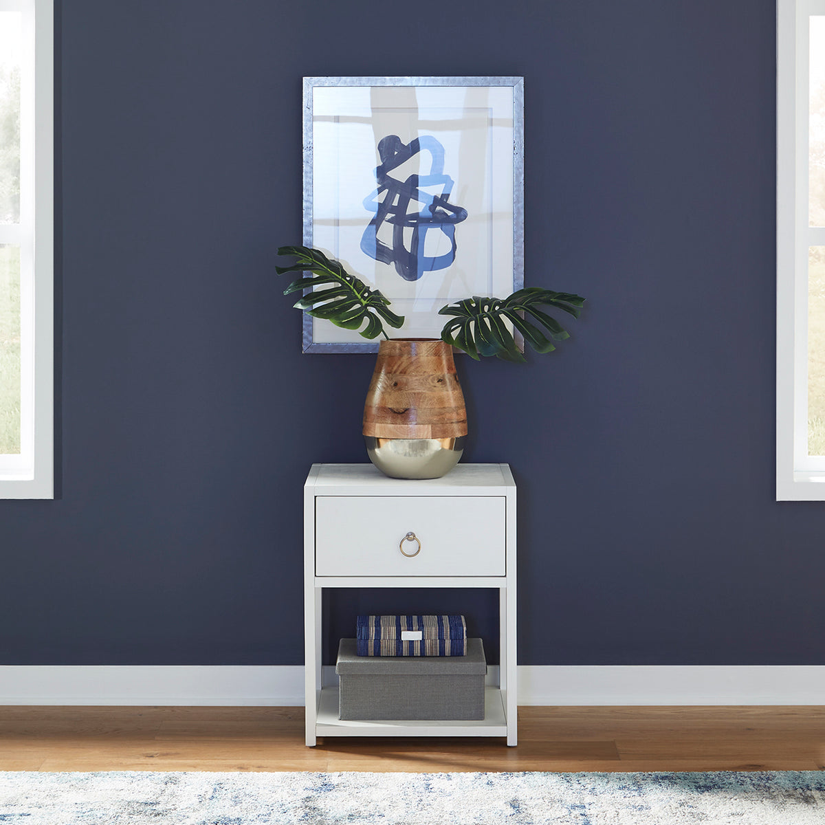East End 1 Shelf Accent Table (2030WH-AT2126)