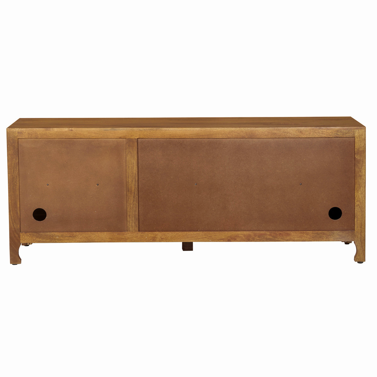 Marisol 65 Inch 3 Door Accent TV Stand - Brown