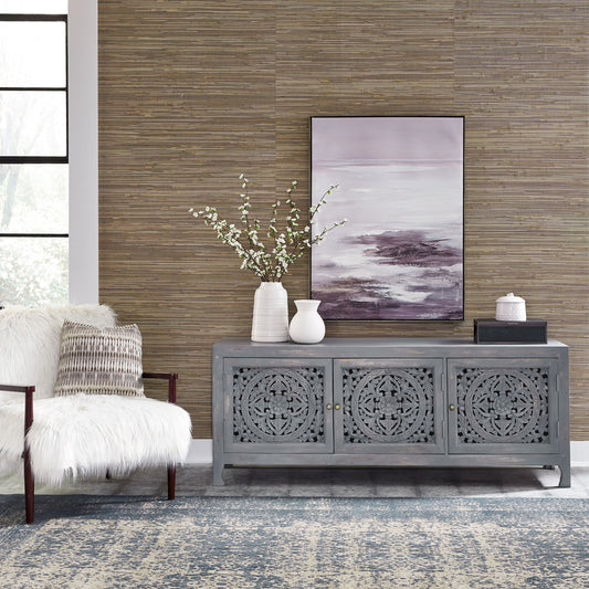 Marisol 65 Inch 3 Door Accent TV Stand