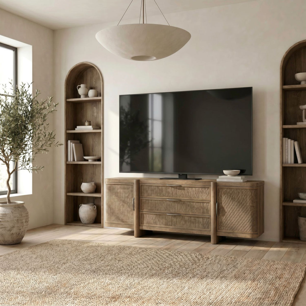 Skye View 82 Inch TV Console