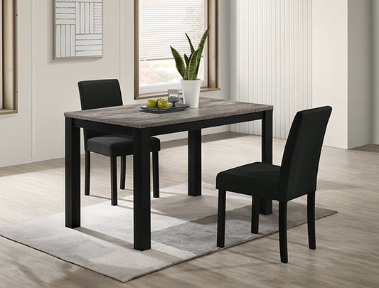 Resia Dining Group Concrete - 3Pc (2120CC-3P)