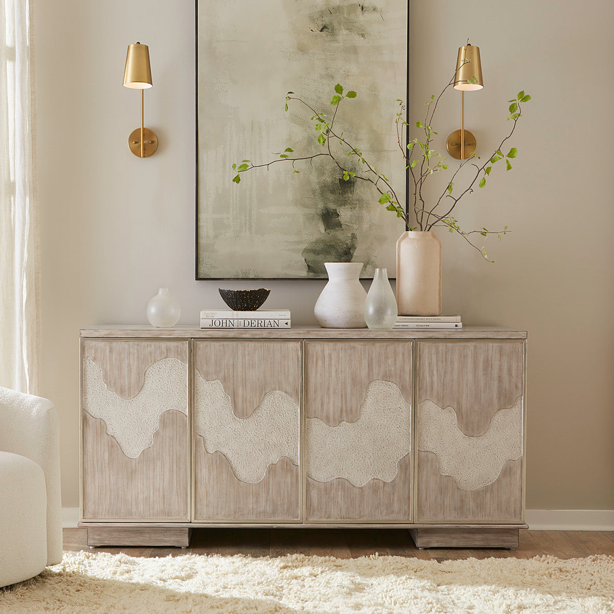 Terrace 4 Door Accent Cabinet