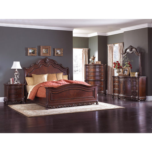 Deryn Park Eastern King Sleigh Bed