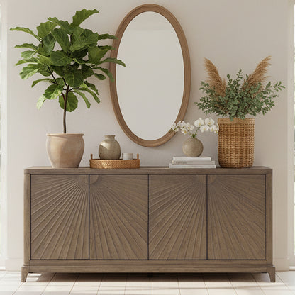 Montecito 4 Door Accent Cabinet