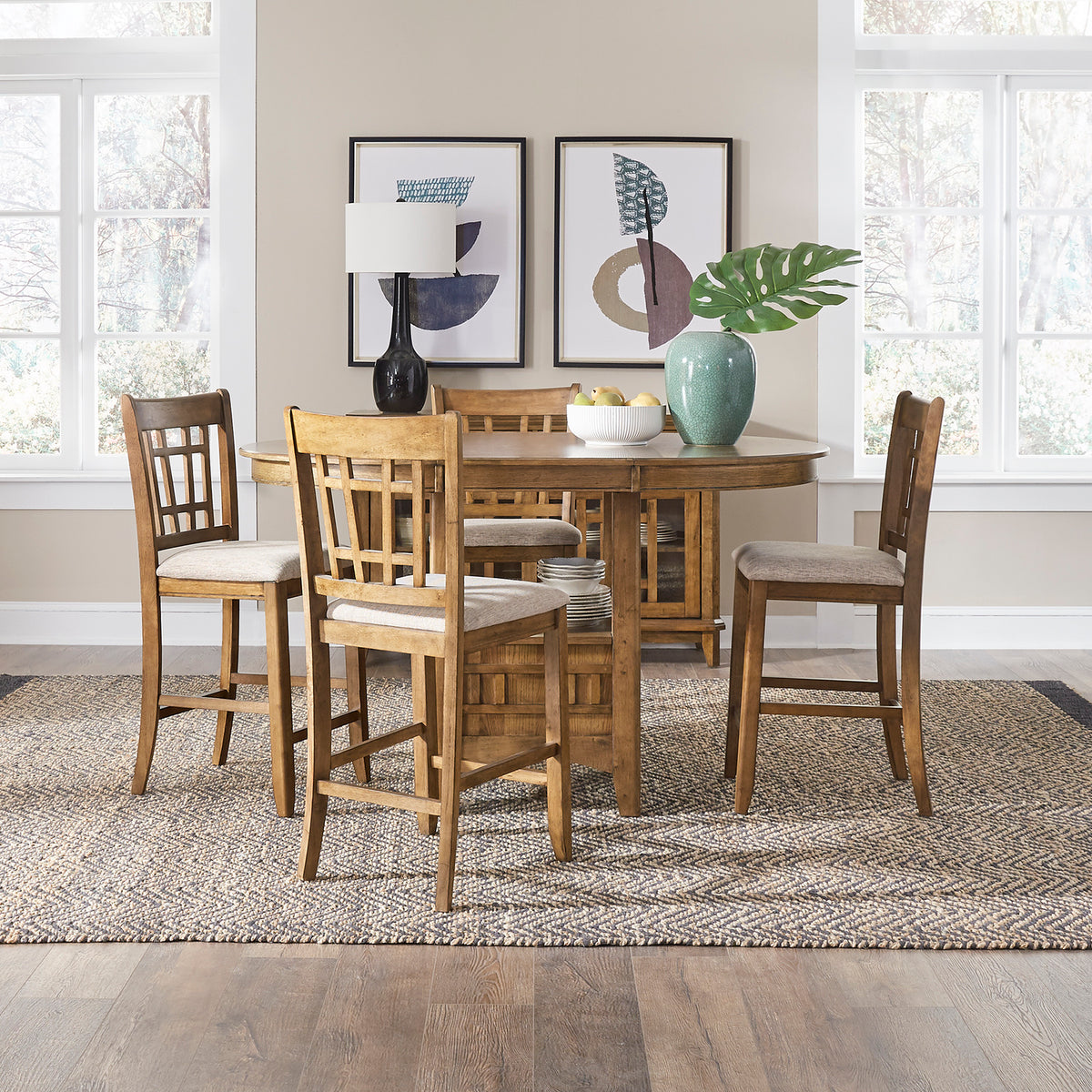 Santa Rosa 5 Piece Pub Set