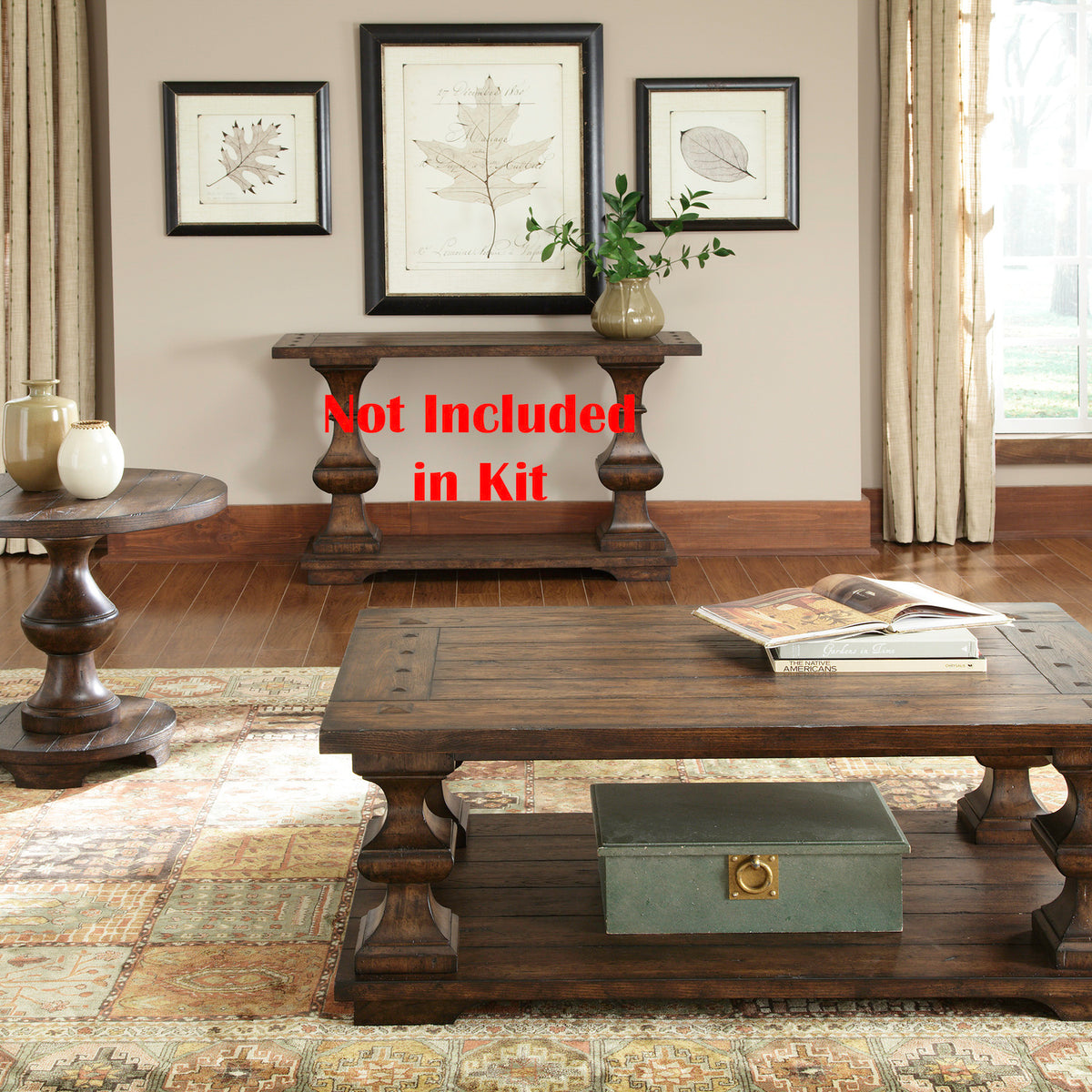 Sedona 3 Piece Set (1-Cocktail 2-End Tables)