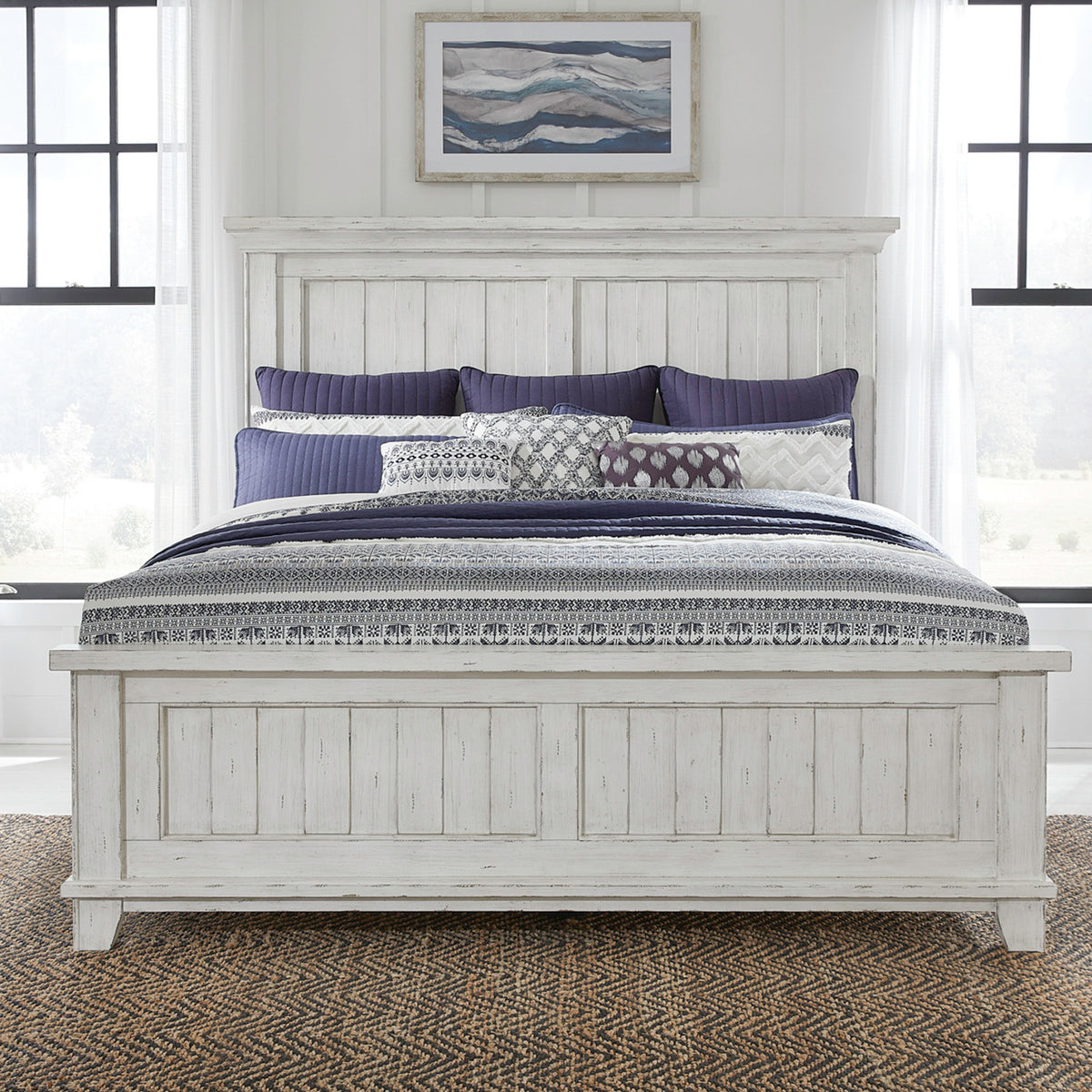 River Place King Panel Bed