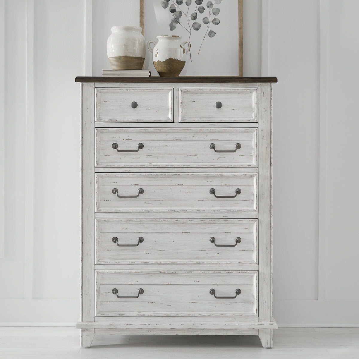 River Place 6 Drawer Chest