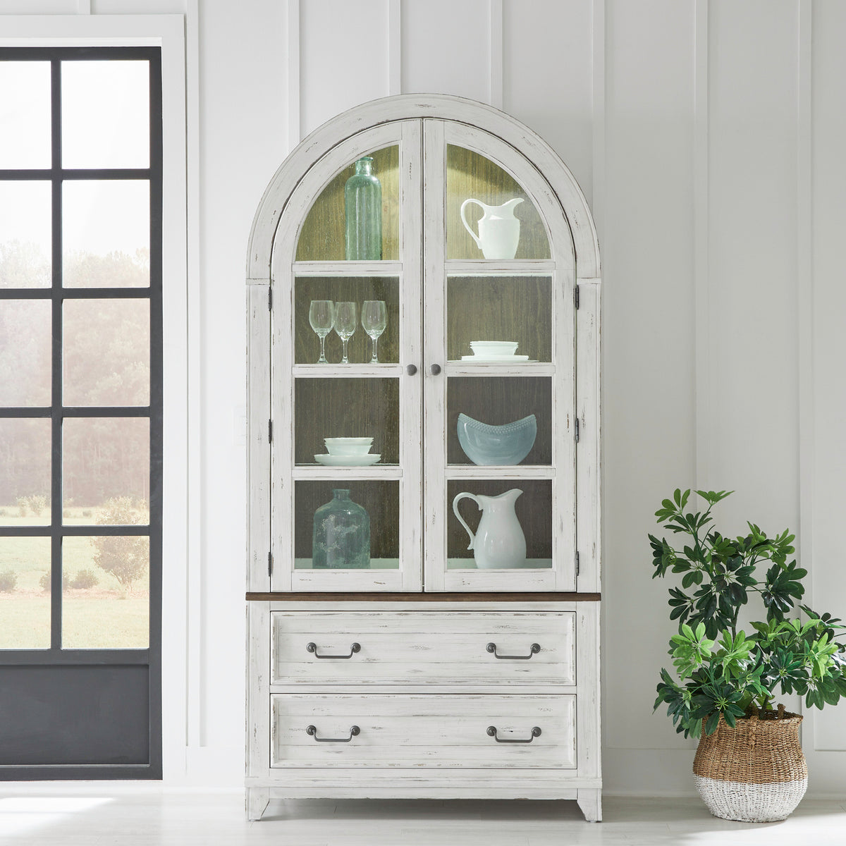River Place Curio Cabinet