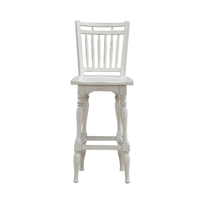 Magnolia Manor Spindle Back Swivel Bar Stool
