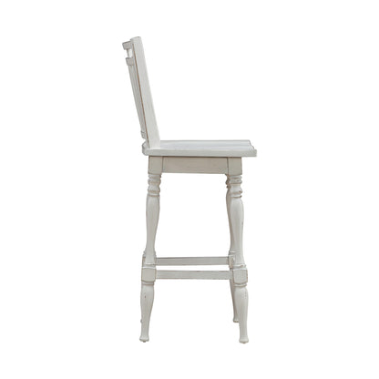 Magnolia Manor Spindle Back Swivel Bar Stool