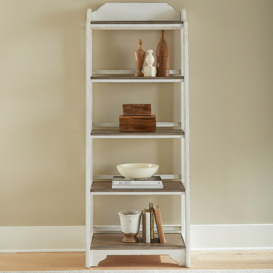 Magnolia Manor Leaning Pier Bookcase