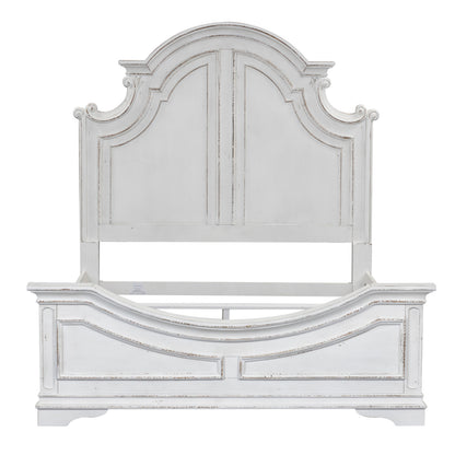 Magnolia Manor Queen Panel Bed, Dresser & Mirror, Chest, Night Stand Bedroom Set