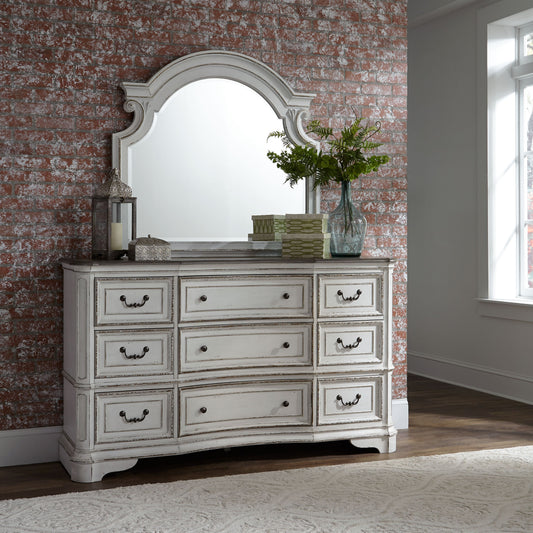 Magnolia Manor 9 Drawer Dresser