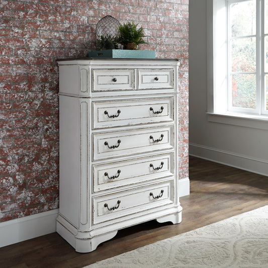Magnolia Manor 5 Drawer Chest