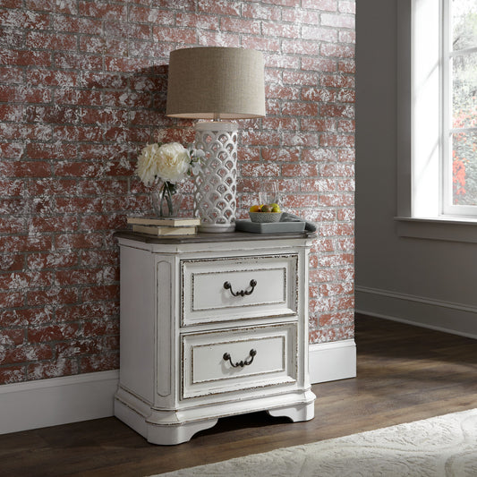 Magnolia Manor 2 Drawer Night Stand