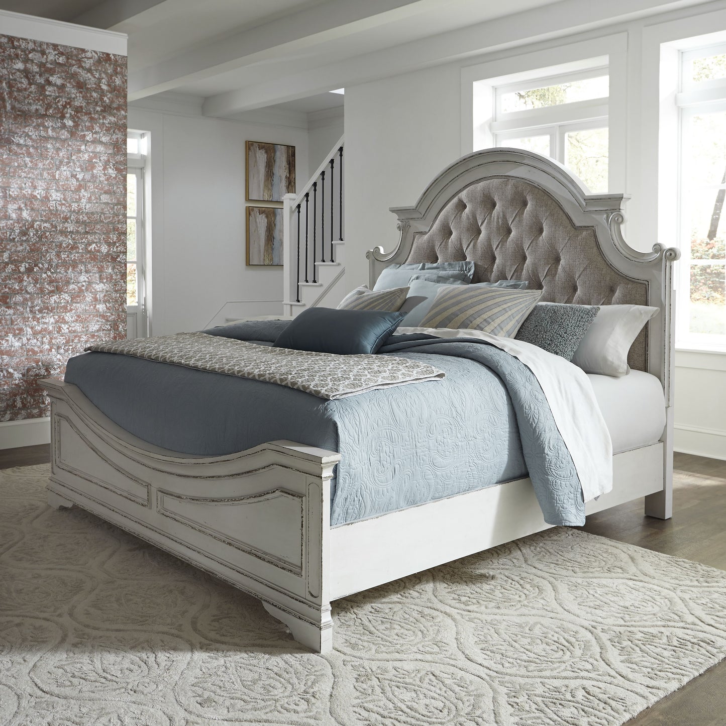 Magnolia Manor California King Panel Bed Rails