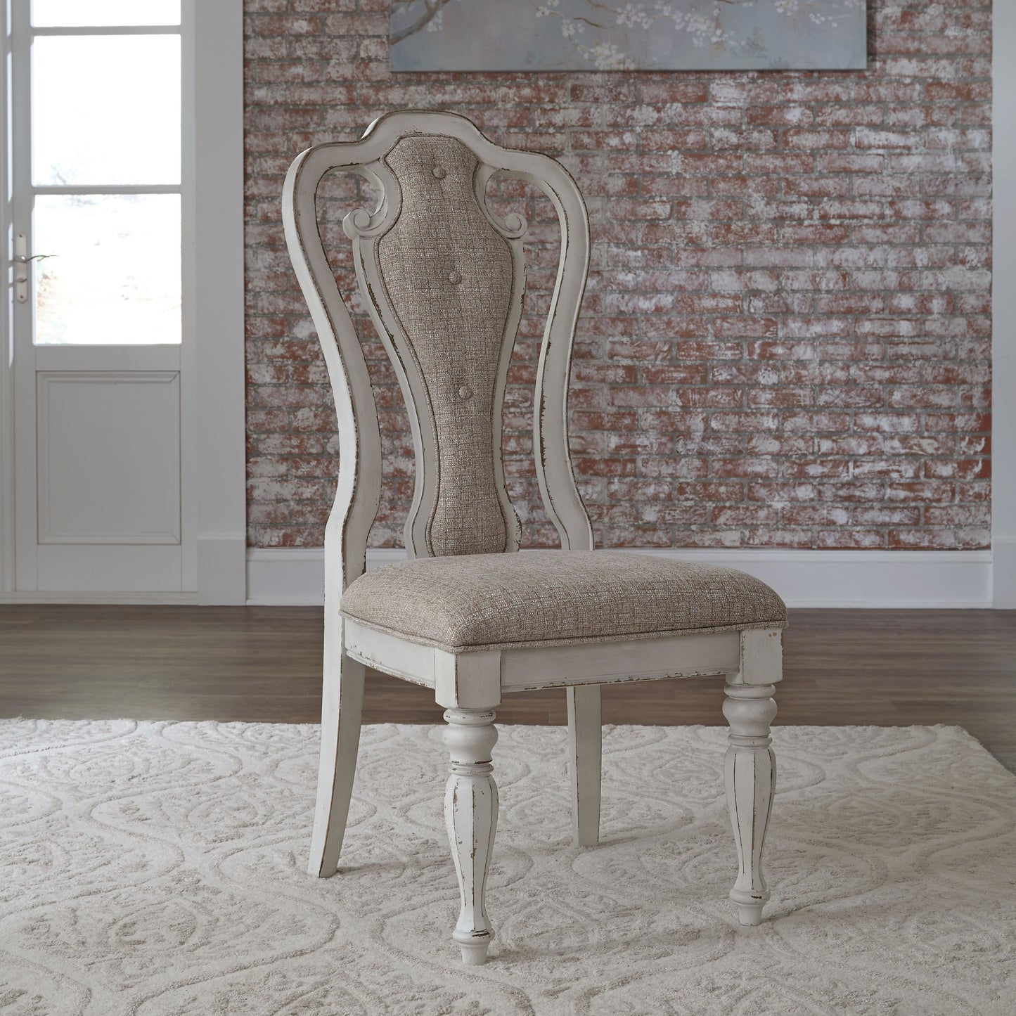 Magnolia Manor Splat Back Uph Side Chair (RTA)
