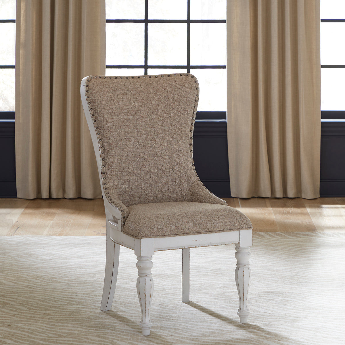 Magnolia Manor Uph Wing Back Side Chair (RTA)