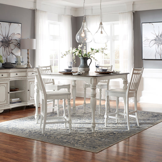 Magnolia Manor Opt 5 Piece Gathering Table Set