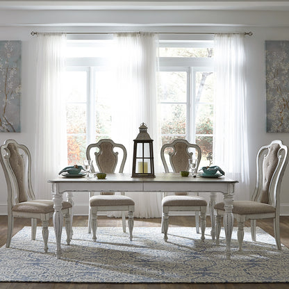 Magnolia Manor 5 Piece Rectangular Table Set (244-DR-5RLS)
