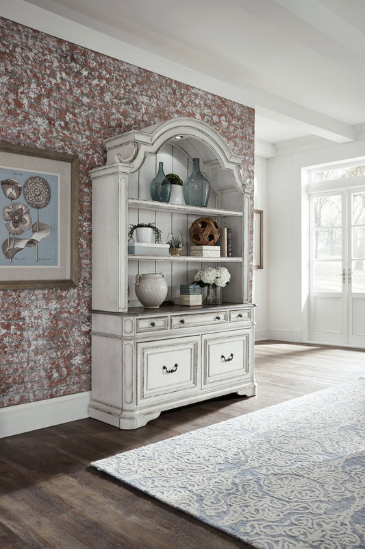 Magnolia Manor Credenza Hutch