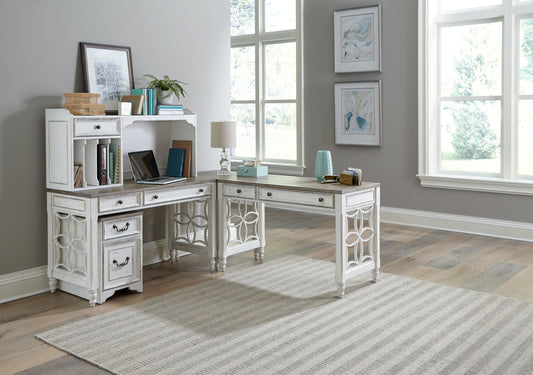 Magnolia Manor L Shaped Desk Set