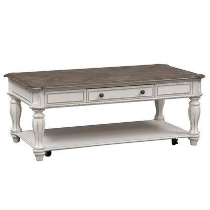 Magnolia Manor 3 Piece Set (1-Cocktail 2-End Tables) (244-OT-3PCS)
