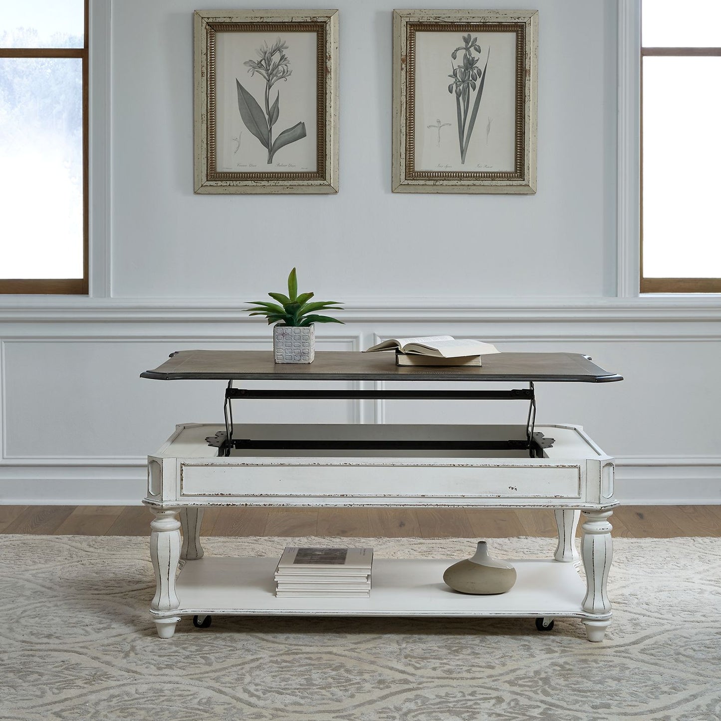 Magnolia Manor Lift Top Cocktail Table