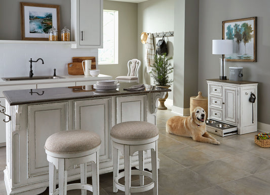Magnolia Manor Pet Feeder Cabinet
