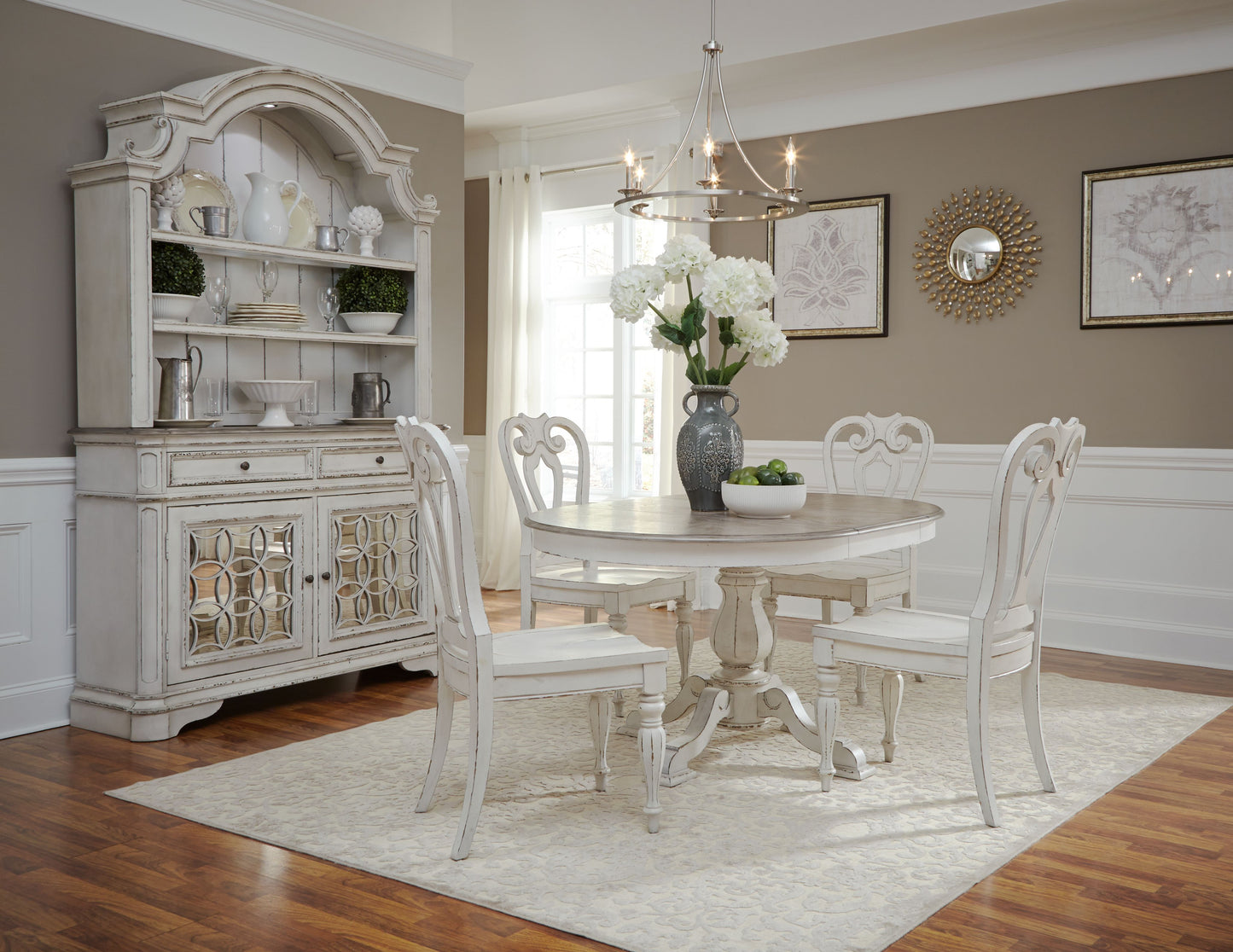 Magnolia Manor Pedestal Table Top