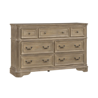 Magnolia Manor 7 Drawer Dresser (244N-BR31)